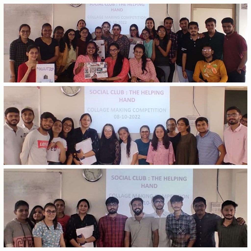 Collage Making Competition Som Lalit Institute Of Business Management