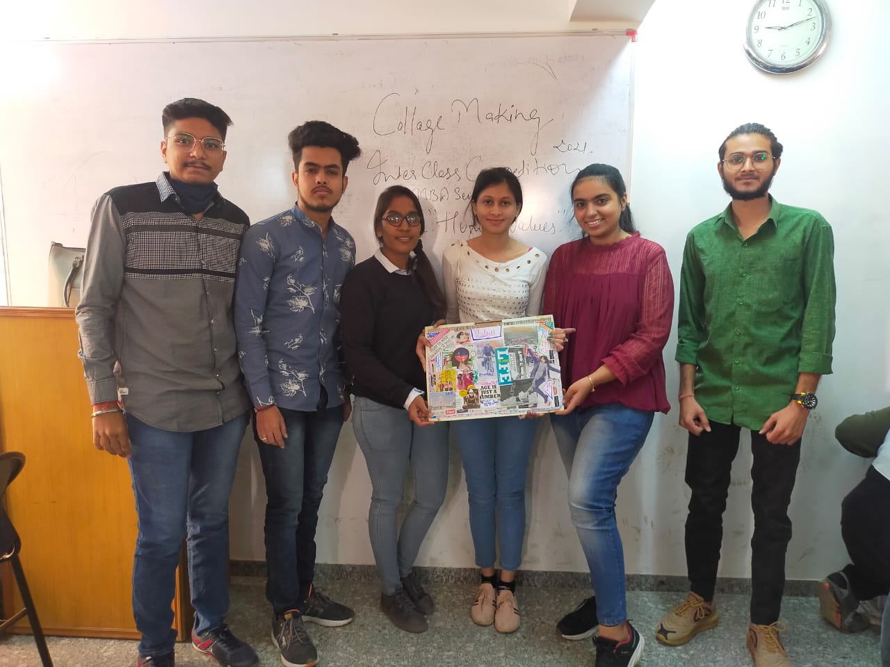 Inter-Class Collage Making Competition - Som Lalit Institute of ...