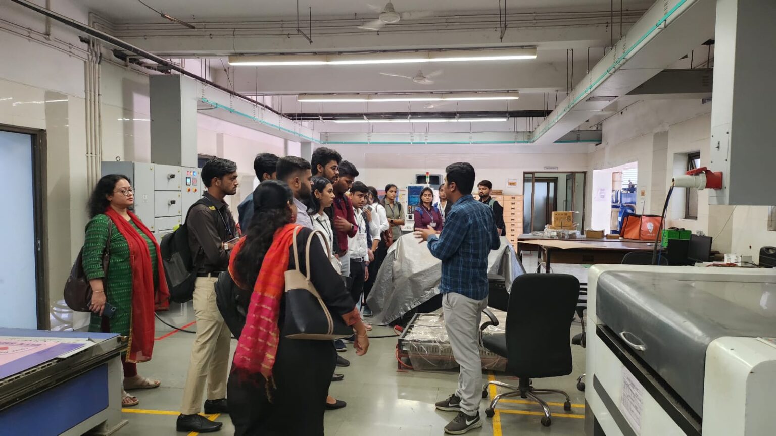 Visit to PDEU Incubation Centre