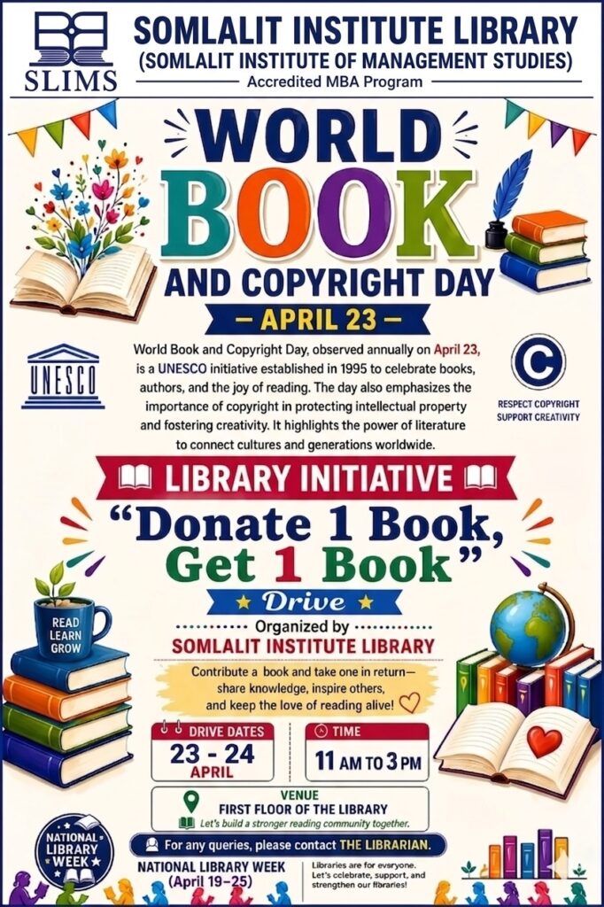 World Book & Copyright Day with SLIMS