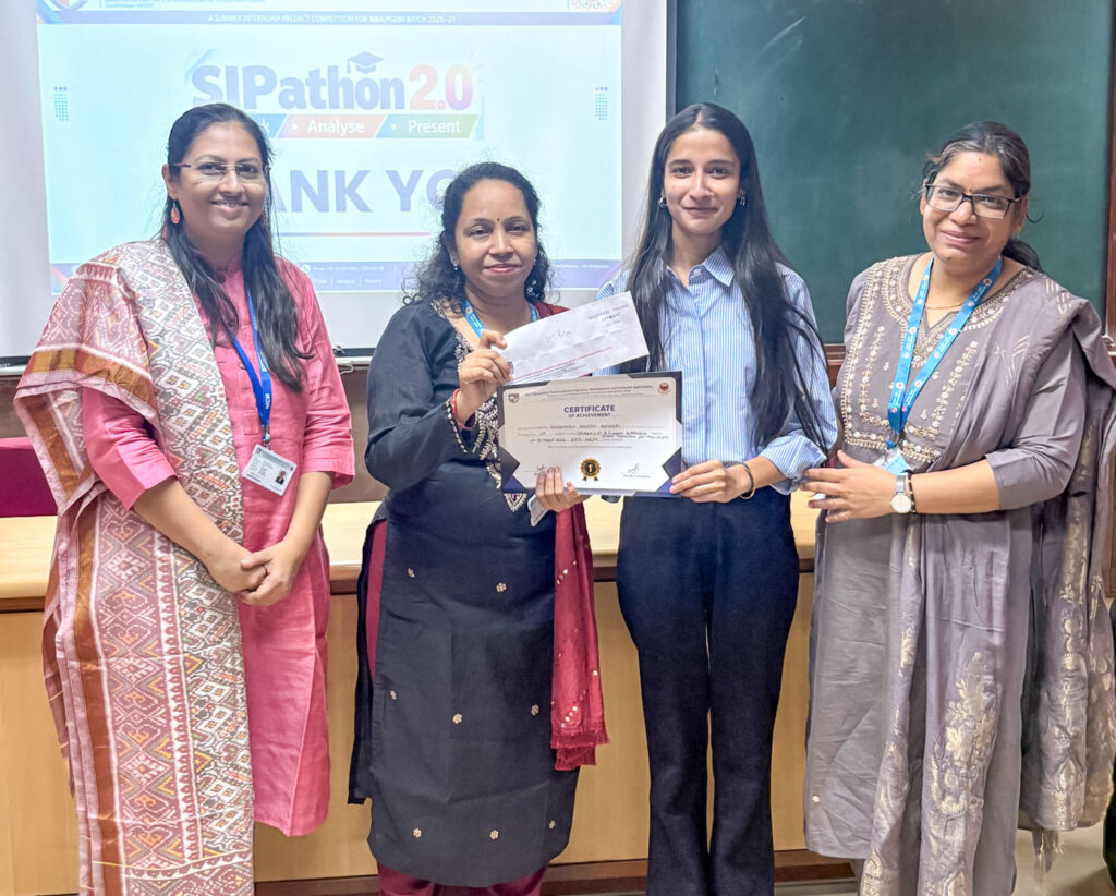 SLIMS Students Shine at Inter-Institute Summer Internship Competitions
